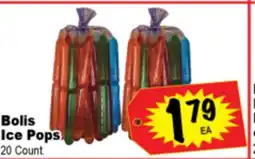 Superior Grocers Bolis Ice Pops offer