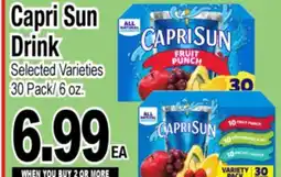 Superior Grocers Capri Sun Drink offer