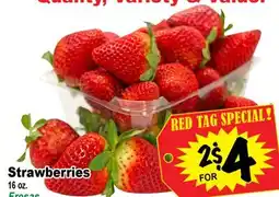 Superior Grocers Strawberries offer