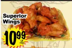 Superior Grocers Superior Wings offer
