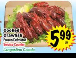 Superior Grocers Cooked Crawfish offer