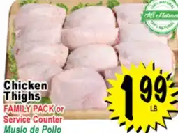 Superior Grocers Chicken Thighs offer