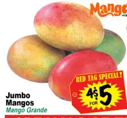 Superior Grocers Jumbo Mangos offer
