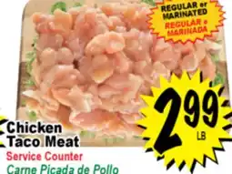 Superior Grocers Chicken Taco Meat offer