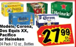 Superior Grocers Modelo, Corona, Dos Equis XX, Pacifico or Heineken offer