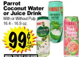 Superior Grocers Parrot Coconut Water or Juice Drink offer