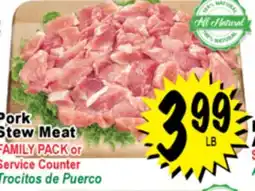 Superior Grocers Pork Stew Meat offer