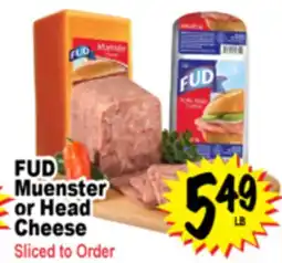 Superior Grocers FUD Muenster or Head Cheese offer