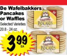 Superior Grocers De Wafelbakkers Pancakes or Waffles offer