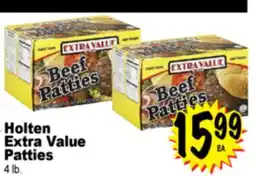 Superior Grocers Holten Extra Value Patties offer