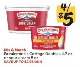 Winn Dixie Breakstone's Cottage Doubles or Sour Cream offer