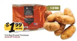 Winn Dixie 5 lb Bag Russet Potatoes offer