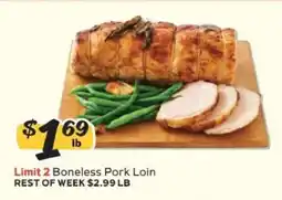 Winn Dixie Boneless Pork Loin offer