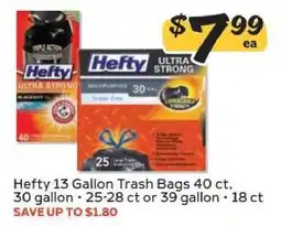 Winn Dixie Hefty Trash Bags offer
