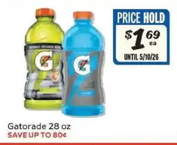 Winn Dixie Gatorade 28 oz offer