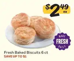 Winn Dixie Fresh Baked Biscuits 6 ct offer