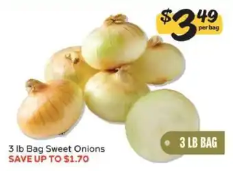 Winn Dixie 3 lb Bag Sweet Onions offer
