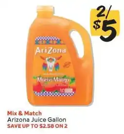 Winn Dixie Arizona Juice Gallon offer