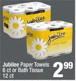 Super King Markets Jubilee Paper Towels offer