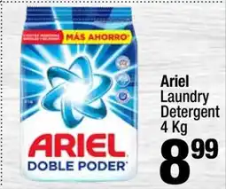 Super King Markets Ariel Laundry Detergent 4 Kg offer
