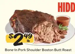 Winn Dixie Bone-In Pork Shoulder Boston Butt Roast offer
