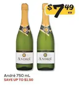 Winn Dixie André 750 mL offer
