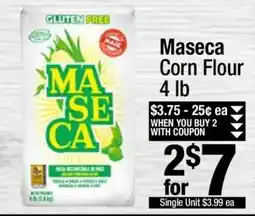 Super King Markets Maseca Corn Flour 4 lb offer
