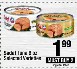 Super King Markets Sadaf Tuna 6 oz offer