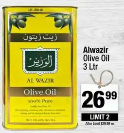 Super King Markets Alwazir Olive Oil 3 Ltr offer