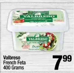 Super King Markets Valbreso French Feta 400 Grams offer
