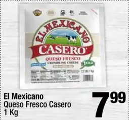 Super King Markets El Mexicano Queso Fresco Casero offer
