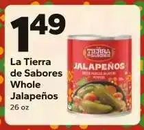 Save a Lot La Tierra de Sabores Whole Jalapeños offer
