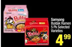 Super King Markets Samyang Buldak Ramen 5 Pk Selected Varieties offer
