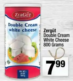 Super King Markets Zergüt Double Cream White Cheese 800 Grams offer