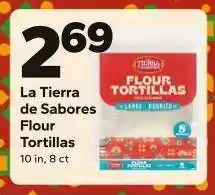 Save a Lot La Tierra de Sabores Flour Tortillas offer