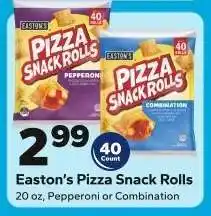 Save a Lot Easton's Pizza Snack Rolls offer