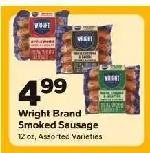 Save a Lot Wright Brand Smoked Sausage offer