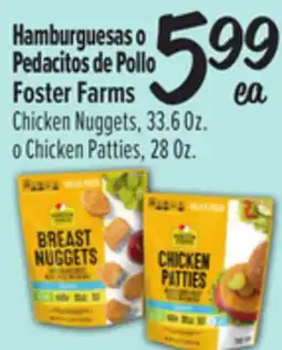 El Super Chicken Nuggets, 33.6Oz. o Chicken Patties, 28Oz offer