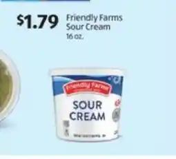 Aldi Friendly Farms Sour Cream offer