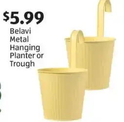 Aldi Belavi Metal Hanging Planter or Trough offer