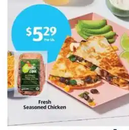 Aldi Fresh Seasoned Chicken offer