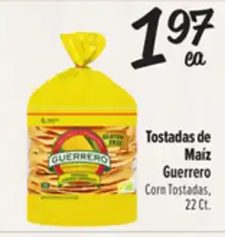 El Super Guerrero Corn Tostadas offer