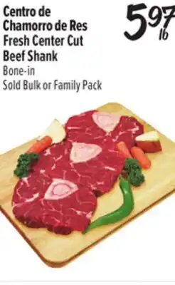 El Super Fresh Center Cut Beef Shank offer