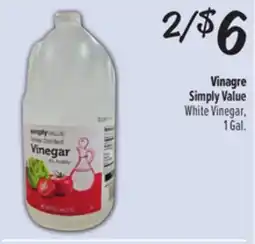El Super Simply Value White Vinegar offer