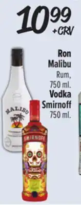 El Super Malibu Rum, 750ml. Smirnoff 750 ml offer