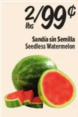El Super Seedless Watermelon offer