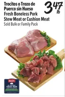 El Super Fresh Boneless Pork Stew Meat or Cushion Meat offer