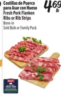 El Super Fresh Pork Flanken Ribs or Rib Strips offer