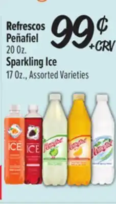 El Super Peñafiel 20 Oz. Sparkling Ice 17 Oz offer