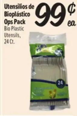 El Super Ops Plastic Plastic Utensils, 24 ct offer